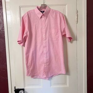 Stafford Men’s Pink Button Down Shirt